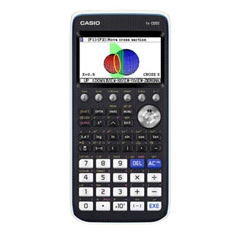 Casio Kalkulačka FX CG50, modro-černá, grafická, barevný display
