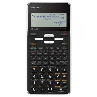 Sharp Kalkulačka EL-W531TH, bílá, vědecká, bodový displej, plastové klávesy, automatické vypínání