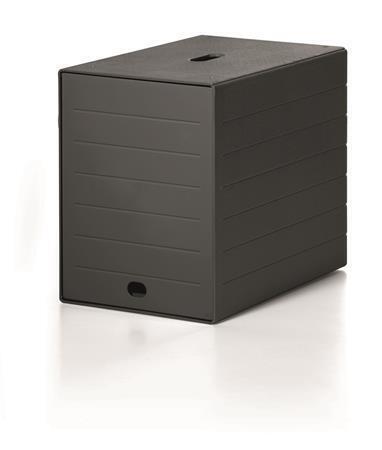 Zásuvkový box  "Idealbox 7", plastový, 7 zásuvek, antracit, DURABLE, 1712001058