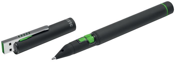 Prezentační pero "Complete Pro 2 Presenter", černá, s laserovým ukazovátkem, bezdrátové, LEITZ