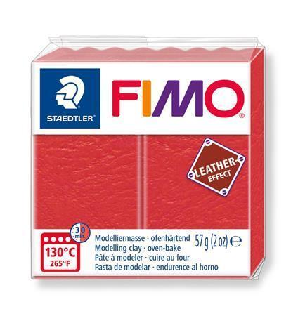 FIMO® "Leather Effect", vodní meloun 57g