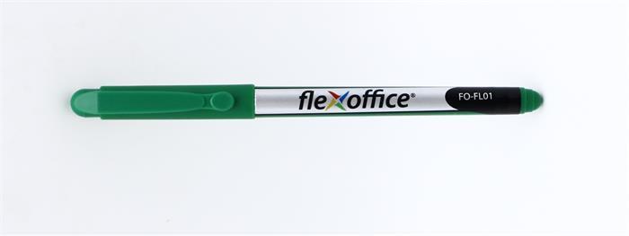 Liner "FL01", zelená, 0,3 mm, FLEXOFFICE 