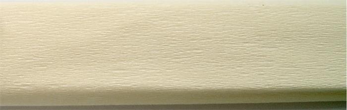 Krepový papír, slonovinová, 50x200 cm, COOL BY VICTORIA