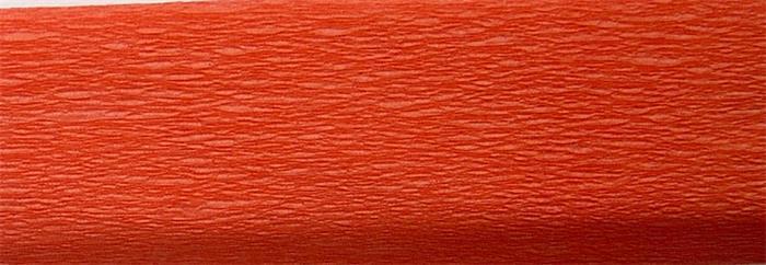 Krepový papír, oranžovočervená, 50x200 cm, COOL BY VICTORIA