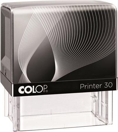 Razítko, COLOP "Printer IQ 30", černé razítko - černý polštářek