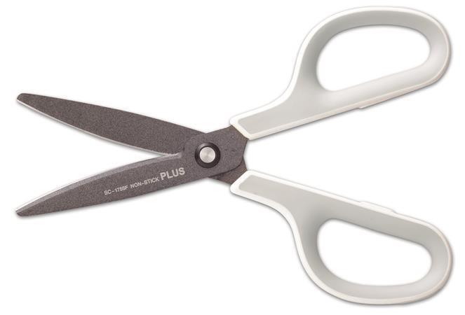 Nůžky "Fitcut Curve", bílá, univerzální, 17,5 cm, PLUS 35056