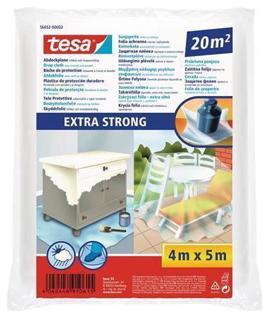 Zakrývací fólie "Extra Strong 56652", extra pevná, 5 m x 4 m, TESA