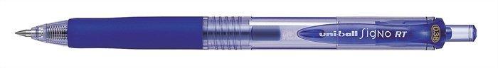 Gelové pero "UMN-138 Sugno RT", modrá, 0,25mm, s uzávěrem, UNI