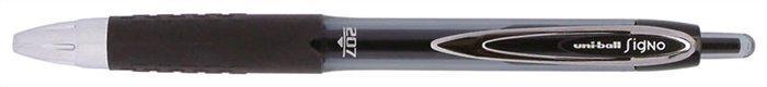 Gelové pero "UMN-207 Signo", černá, 0,7 mm, stiskací mechanismus, UNI