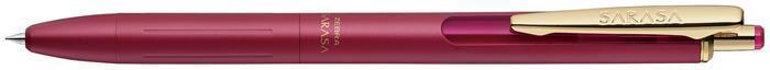 Gelové pero "Sarasa Grand", modrá, 0,33 mm, stiskací mechanismus, vínově červené tělo ZEBRA 31902