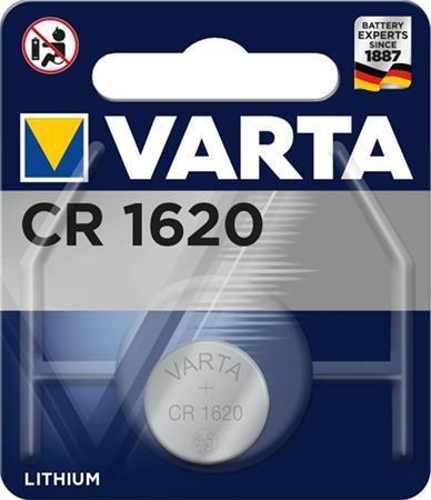 Baterie knoflíková "Professional", CR1620, 1 ks, VARTA