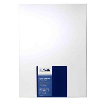 Epson Traditional Photo Paper, foto papír, saténový, bílý, A4, 330 g/m2, 25 ks, C13S045050, inkoustový