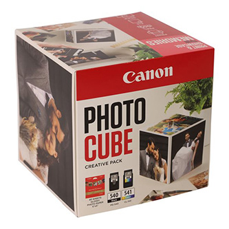 Canon Photo CUBE Creative Pack White PINK originální ink PG-540/CL-541/PP-201, 5225B016, black/color, Multi-pack