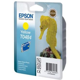 Epson originální ink C13T048440, yellow, 430str., 13ml, Epson Stylus Photo R200, 220, 300, 320, 340, RX500, 600
