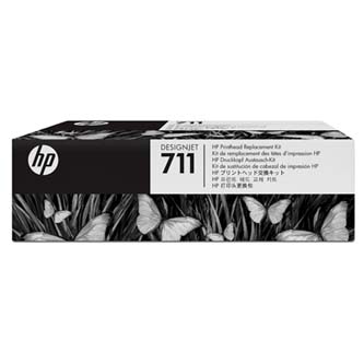 HP originální sada pro výměnu tiskové hlavy C1Q10A, CMYK, součástí jsou i ink cartrige, HP DesignJet T120,T520