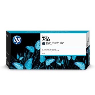 HP originální ink P2V83A, HP 746, matte black, 300ml, HP HP DesignJet Z6, Z9+