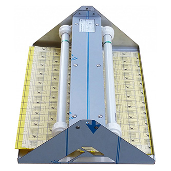 Elektrický lapač hmyzu a komárů 230 V, až 80 m2, 2x15W, stříbrný, Format1, IP65