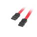 LANBERG SATA DATA III (6GB/S) F/F CABLE 50CM RED 