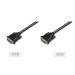 Digitus připojovací kabel DVI-D(24+1), Stíněný, DualLink, Černý, 1m