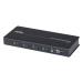 ATEN KVM switch CS724KM 4-port USB Boundless KM Switch (Cables included)