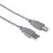 PremiumCord Kabel USB 2.0, A-B, 0.5m