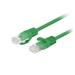 LANBERG Patch kabel CAT.5E UTP 0.25M zelený Fluke Passed  