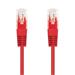 C-TECH Kabel patchcord Cat5e, UTP, červený, 0,5m