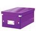 Krabice na DVD Leitz Click&Store, purpurová