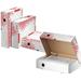 Esselte Speedbox rychle-složitelná archivační krabice 80 mm, bílá-červená