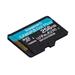 KINGSTON 256GB microSDHC Canvas Go! PLus 170R/100W U3 UHS-I V30 Card bez adapteru