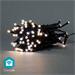 Nedis WIFILX02W50 SmartLife světelný řetěz | Tětiva | Wi-Fi | Teplé až chladné bílé | 50 LED's | 5.00 m | Android/IOS