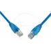 Patch kabel CAT5E SFTP PVC 2m modrý snag-proof C5E-315BU-2MB