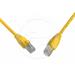 Patch kabel CAT5E SFTP PVC 10m žlutý snag-proof C5E-315YE-10MB