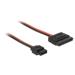 Delock Cable Power SATA 15 pin receptacle > Power Slim SATA 6 pin receptacle (5 V) 24 cm