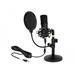 Delock Profesionální USB kondenzátorová mikrofonní sada na Podcasting a hry