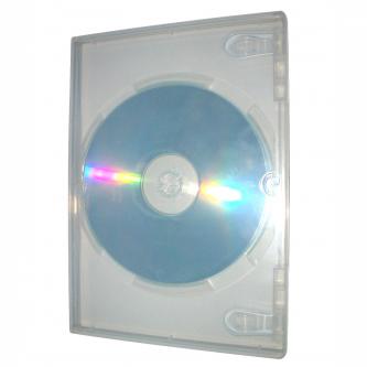 Box na 1 ks DVD, super clear, 14mm