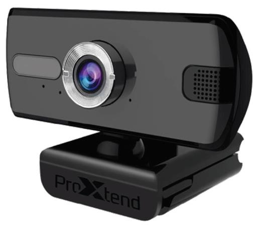 ProXtend webkamera X201 Full HD, USB, mikrofon, 1/2.7” CMOS, černá - ZÁRUKA 5 LET