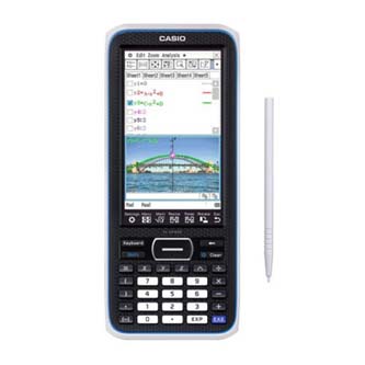 Kalkulačka Casio, FX CP 400 CLASSPAD, černá, grafická s barevným displejem