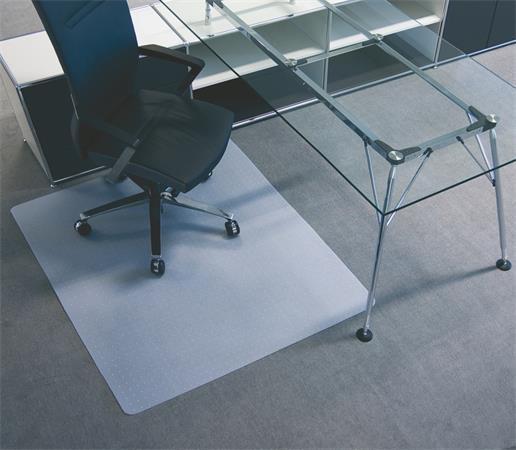 Podložka pod židli, na koberec, obdélníkový tvar, 110x120 cm, BSM, 01-1100