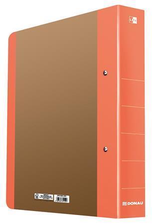 Kroužkový pořadač "Life", neonově oranžová, 50 mm, A4, karton, DONAU