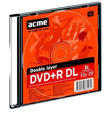 Double-layer DVD Disky