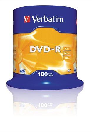 DVD-R 4,7GB, 16x, AZO, Verbatim, 100-cake