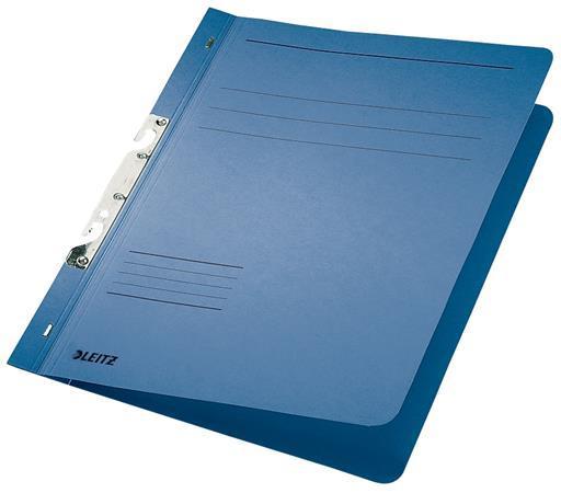 Desky s rychlo vazačem, modrá, karton, A4, metalická struktura, LEITZ