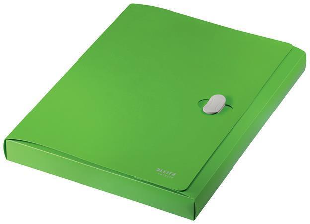 Desky na dokumenty "Jumbo", zelená, PP, A4, LEITZ 46230055