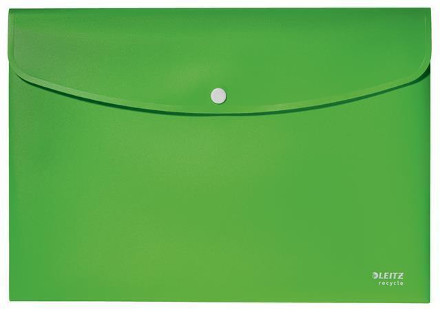 Desky s drukem "Recycle", zelená, PP, A4, LEITZ 46780055