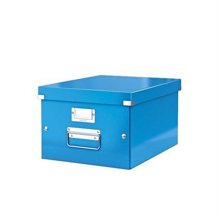 Univerzální krabice "Click&Store", modrá, A4, LEITZ