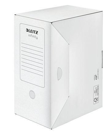 Archivační box "Infinity", bílá, A4, 150 mm, LEITZ