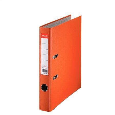 Pákový pořadač "Economy", ochranné spodní kování, oranžová, 50 mm, A4, PP/karton, ESSELTE