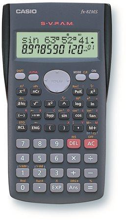 Kalkulačka vědecká, 240 funkcí, CASIO "FX-82MS"