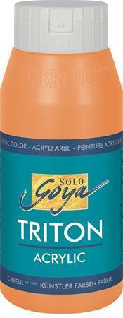 Akrylová barva "TRITON SOLO GOYA", oranžová, 750 ml, KREUL